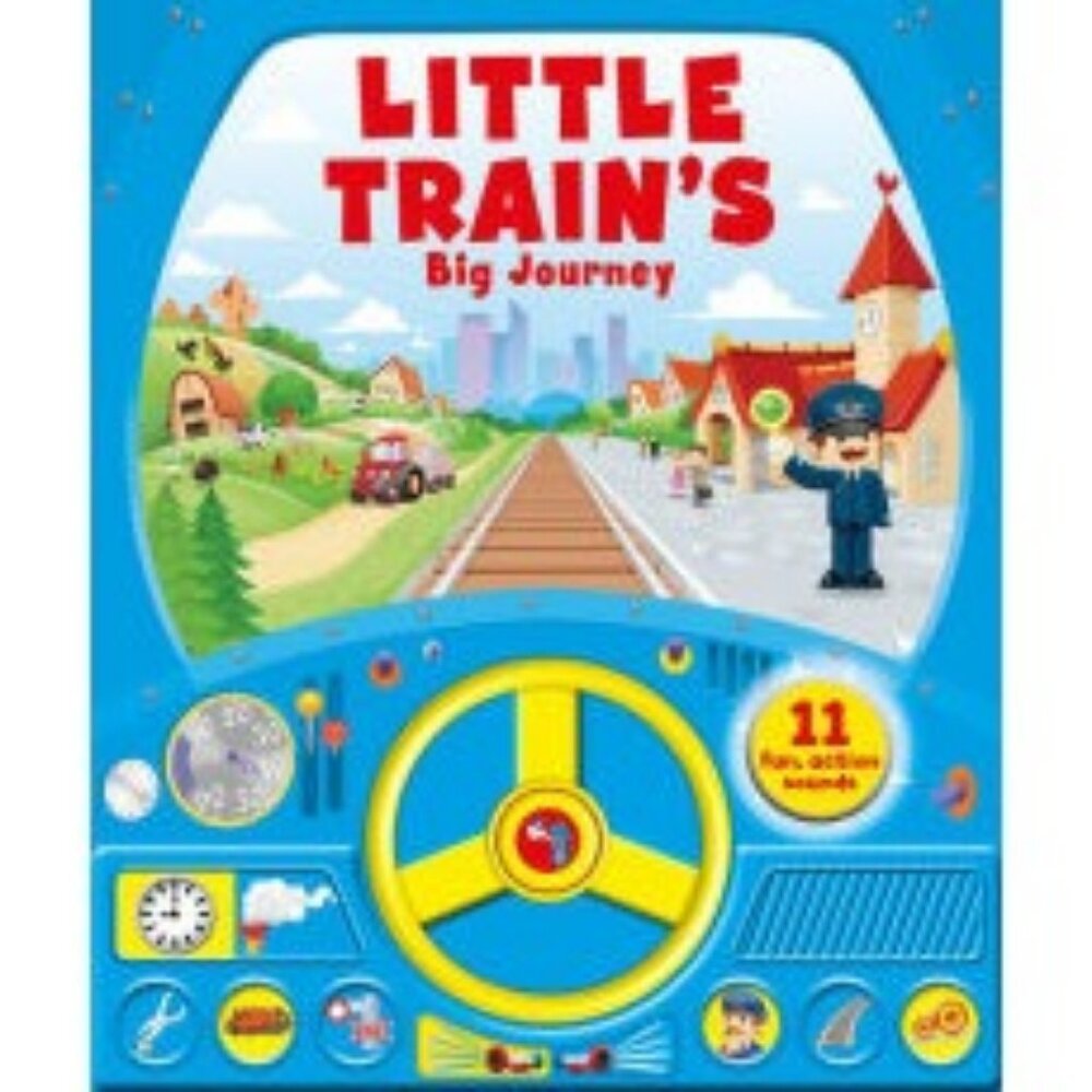 Little Train’s Big Journey Hardcover Children's Board Book